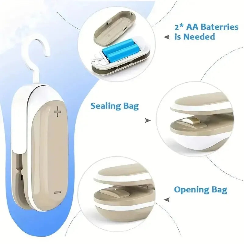 April: Mini Portable Sealing Clip Pressure Machine