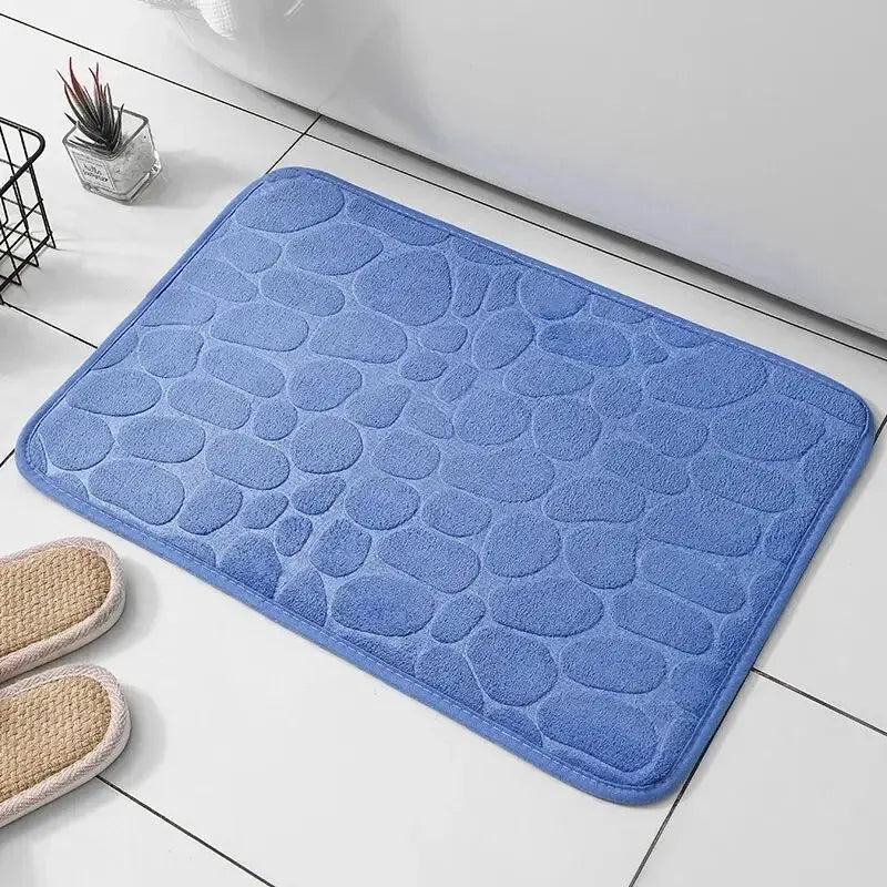 January: Memory Foam Bathroom Mat