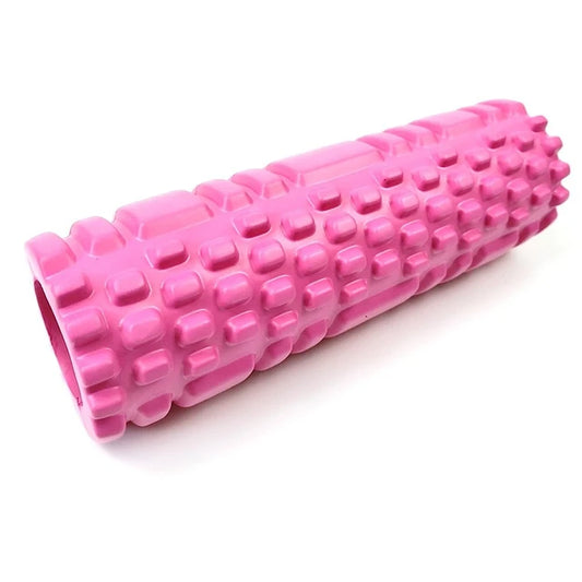 April: Fitness Exercise Back Massage Roller