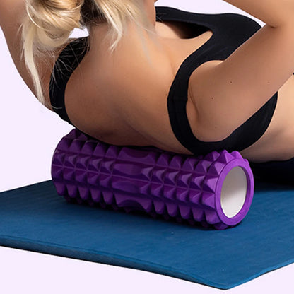 April: Fitness Exercise Back Massage Roller