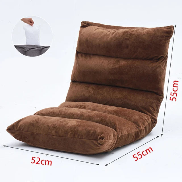 April: Adjustable Lazy Sofa Floor Chair