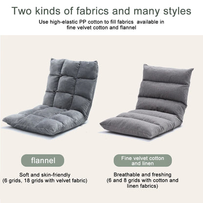 April: Adjustable Lazy Sofa Floor Chair