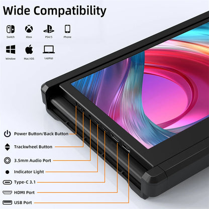 May: 11.6in Portable Dual Screen Display