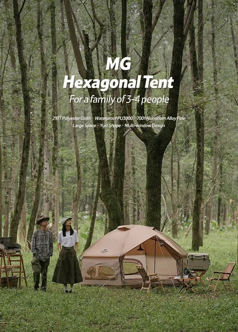 August: Mongolian Camping Tent