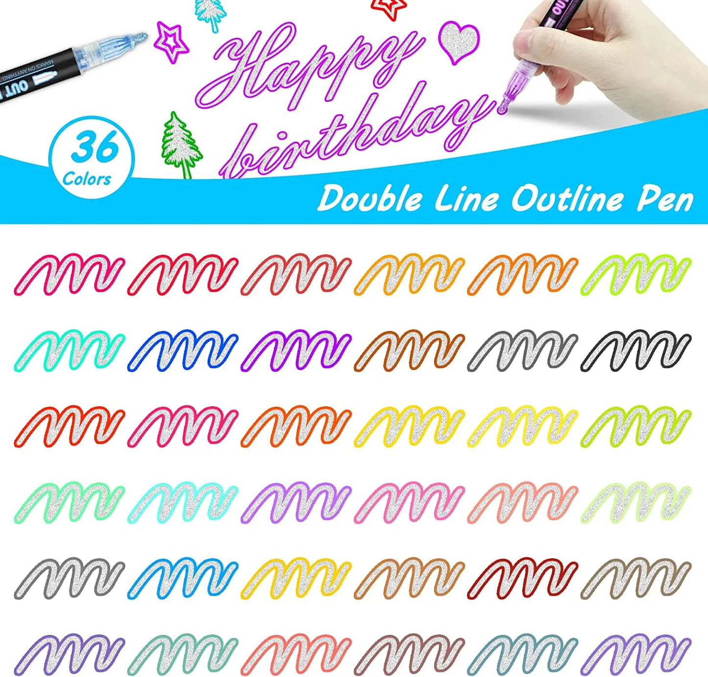 24 Color Double Marker